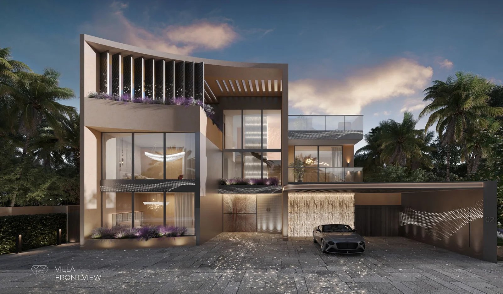 Grand Polo Club landscaping